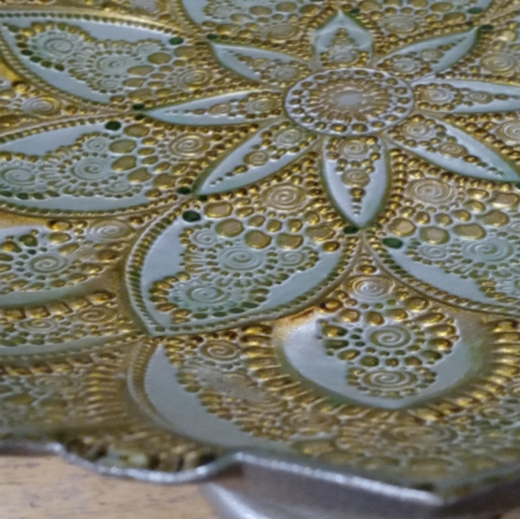 🌇Silver Overlay Footed Compote Dish European Style,Like🆕Vintage.🏆🎻 - Picture 12 of 16